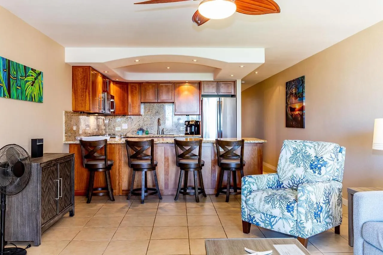 Prázdninový dům Kamaole Sands 5-303, Contemporary Reno, Ocean View Wailea  USA