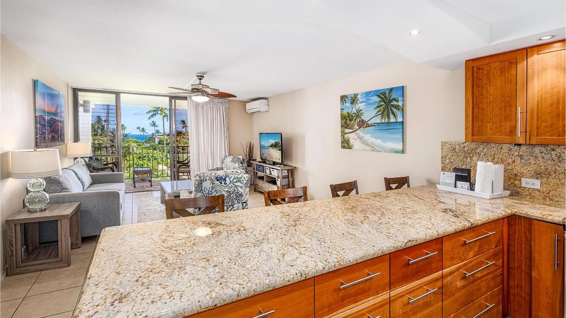 Kamaole Sands 5-303, Contemporary Reno, Ocean View Wailea